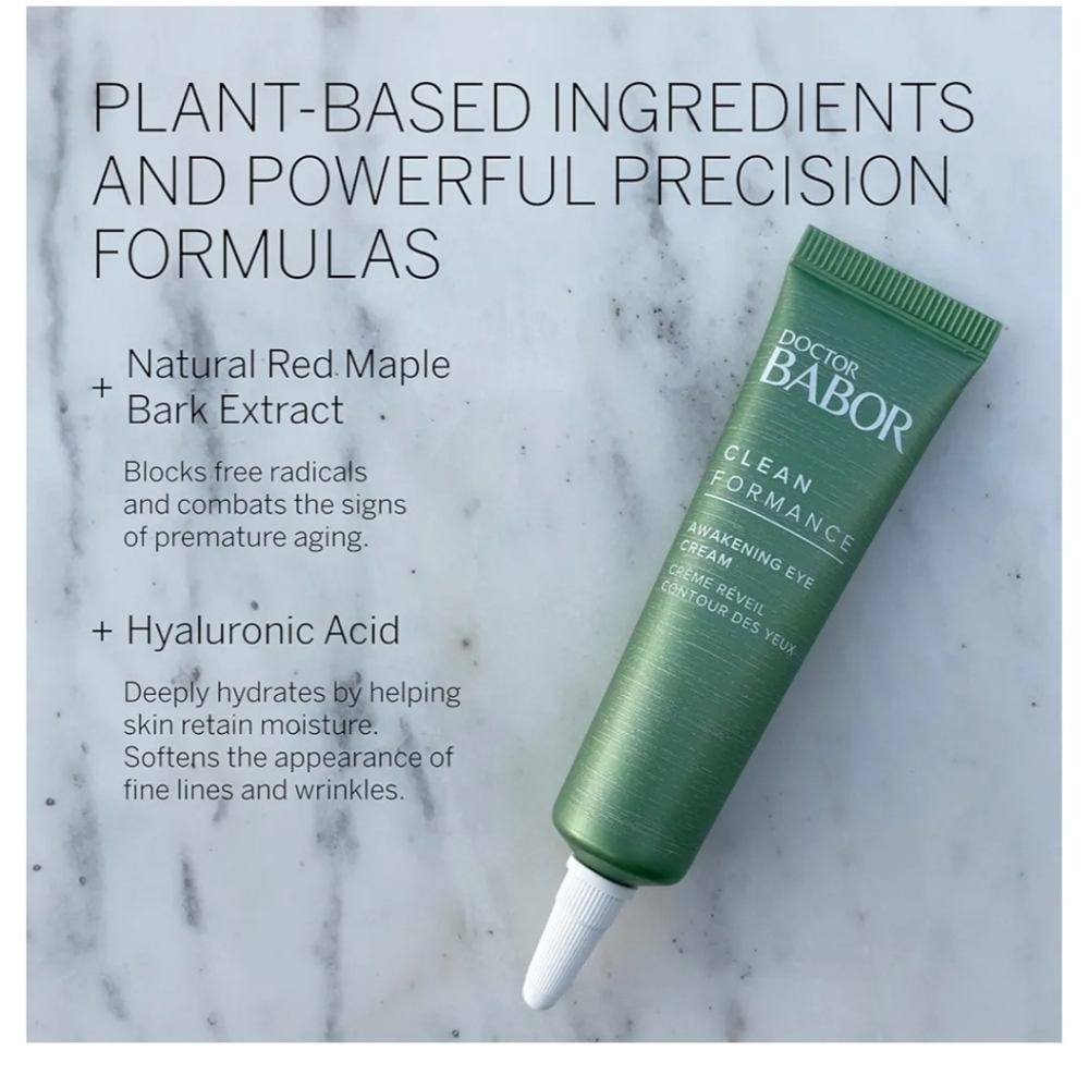 New! Dr Babor,Cleanformance Awakening Eye Cream